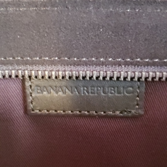 Loved Banana Republic brown split leather purse. - Picture 4 of 5